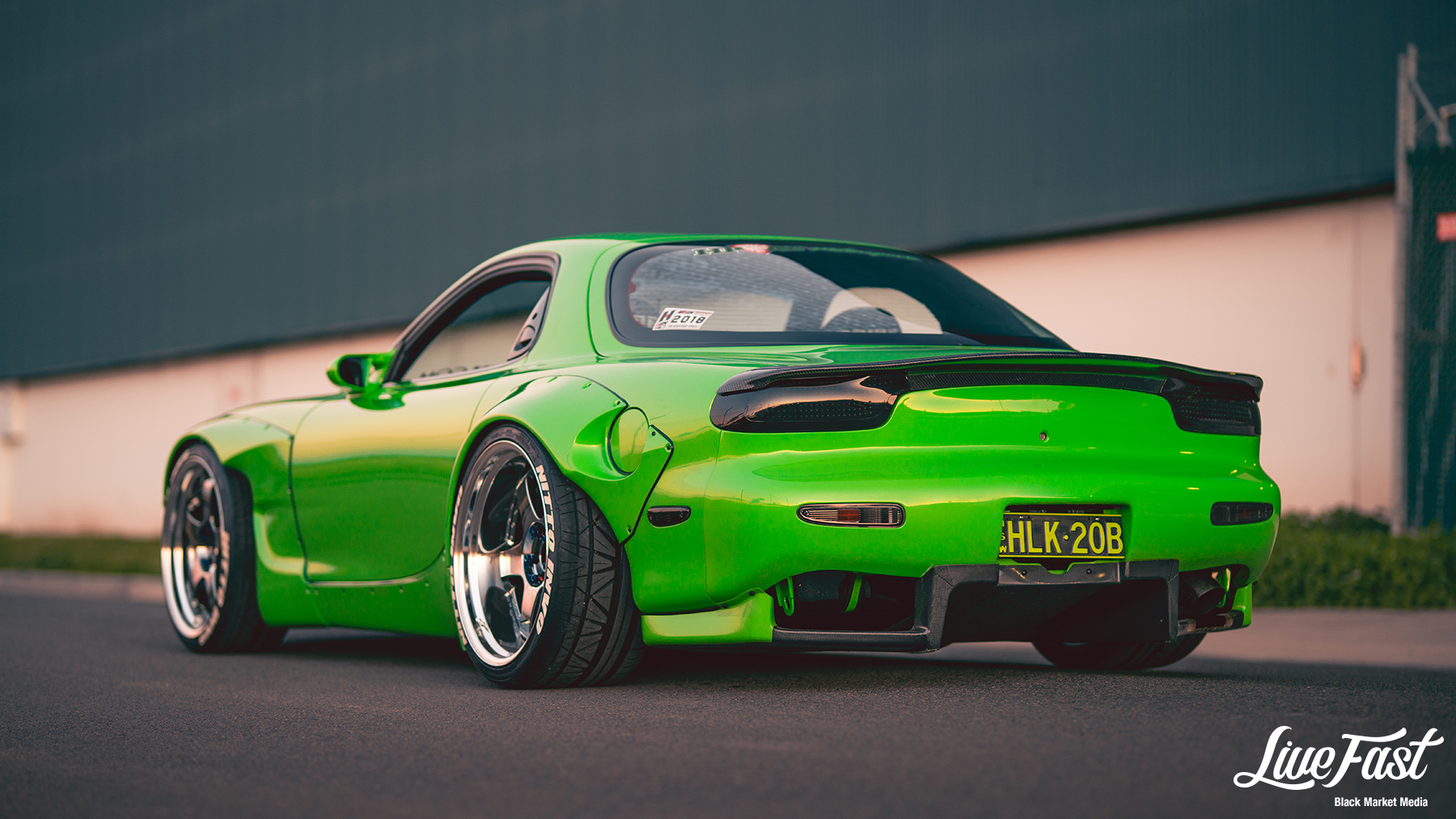 There’s Wild, Then There’s Axe’s Rocket Bunny 20B RX-7