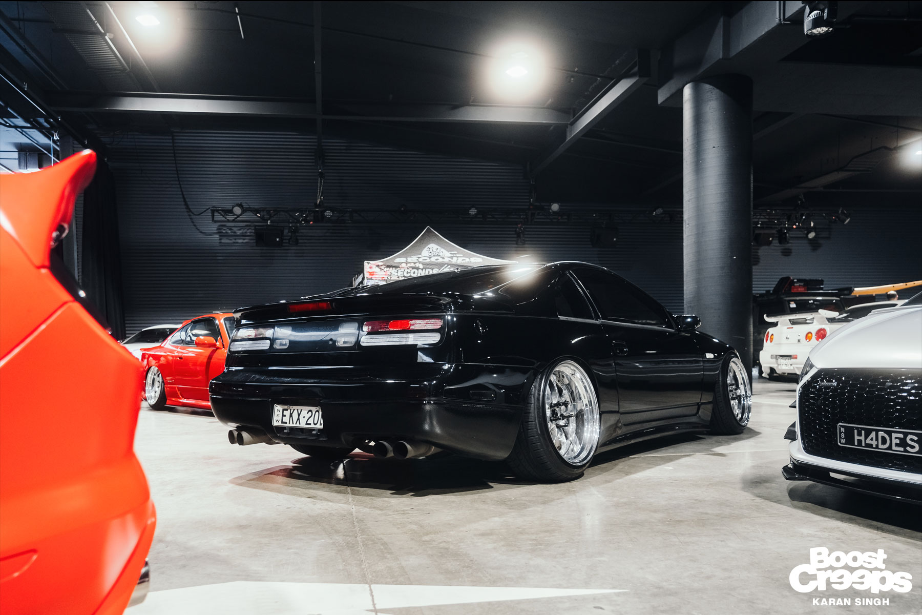Bagged 300zx at recent UNMARKED 22 by Snow Foam ft illiminate event