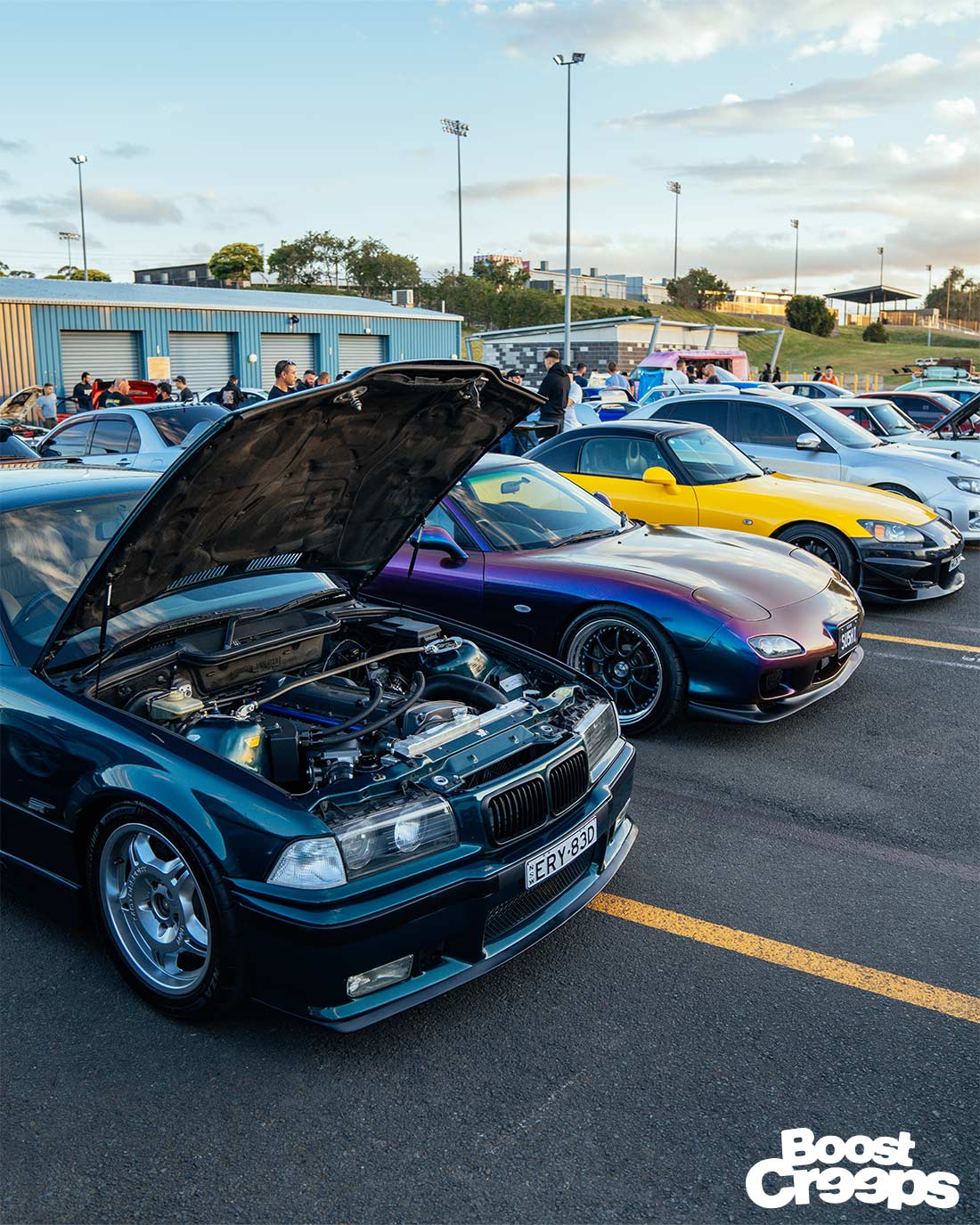 RB25 Swapped BMW E36 Turbosmart Takeover Motive Video End Of Month Meet